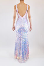 Vestido tornasol de lentejuela corte sirena - Image 2